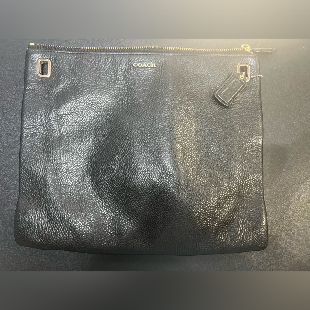Coach Bag -Black( missing strap) Strap Has Been Replaced- See Pics